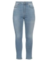 Actitude By Twinset Woman Jeans Blue Size 32 Cotton, Elastomultiester, Elastane In Blue