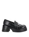 Actitude By Twinset Woman Loafers Black Size 7 Leather