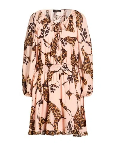 Actitude By Twinset Woman Mini Dress Pink Size L Textile Fibers