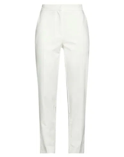 Actitude By Twinset Woman Pants Cream Size S Cotton, Elastane In White