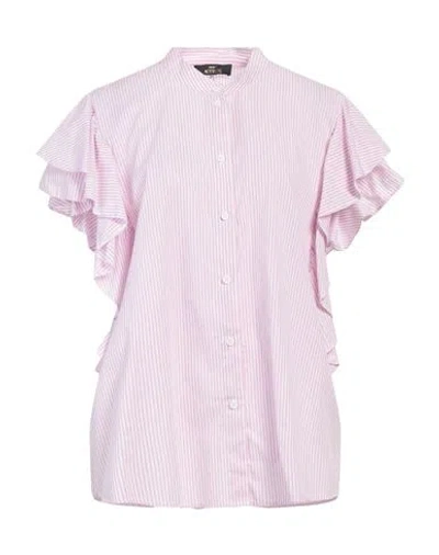 Actitude By Twinset Woman Shirt Light Purple Size L Cotton