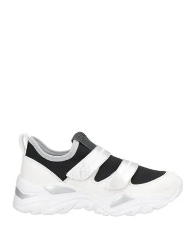 Actitude By Twinset Woman Sneakers Black Size 7 Textile Fibers