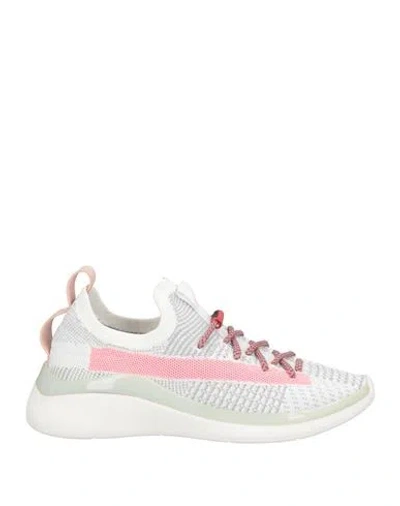 Actitude By Twinset Woman Sneakers Off White Size 7 Textile Fibers