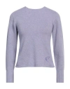 Actitude By Twinset Woman Sweater Purple Size Xs Wool, Polyamide, Elastane In Purple