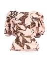 Actitude By Twinset Woman Top Blush Size M Cotton In Pink