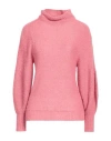 Actitude By Twinset Woman Turtleneck Fuchsia Size Xs Polyamide, Acrylic, Wool