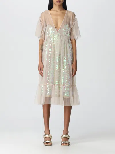 Actitude Twinset Dress  Woman Color Cream