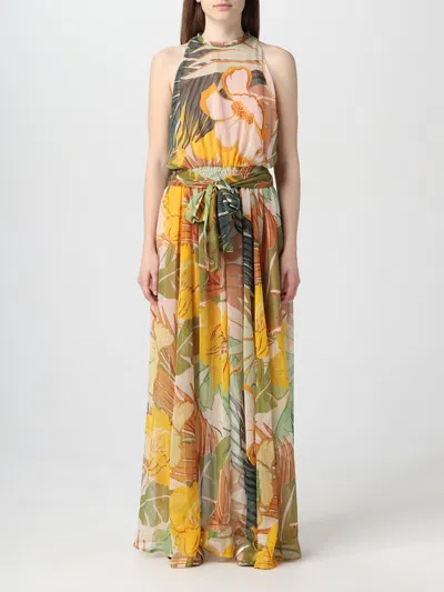 Actitude Twinset Dress  Woman In Multicolor