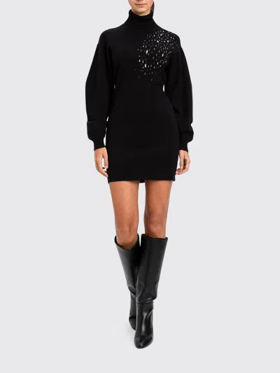 Actitude Twinset Dress Woman Color Black In White