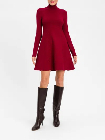 Actitude Twinset Dress Woman Color Burgundy In Red