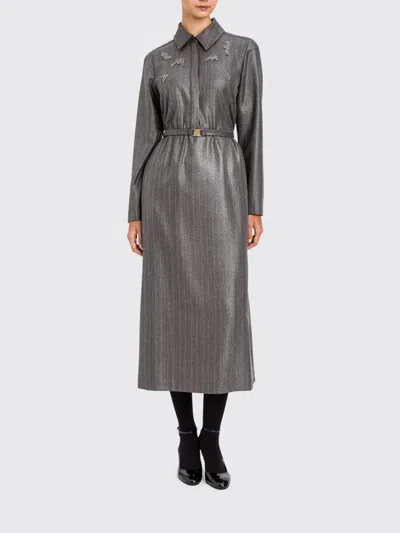 Actitude Twinset Dress Woman Color Charcoal