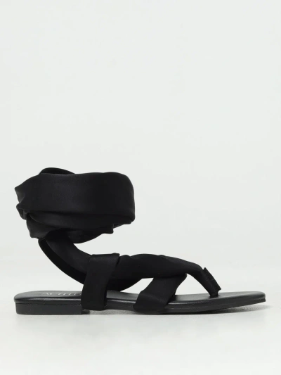 Actitude Twinset Flat Sandals  Woman Colour Black