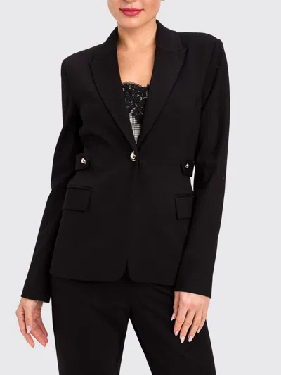 Actitude Twinset Jacket Woman Color Black In Red