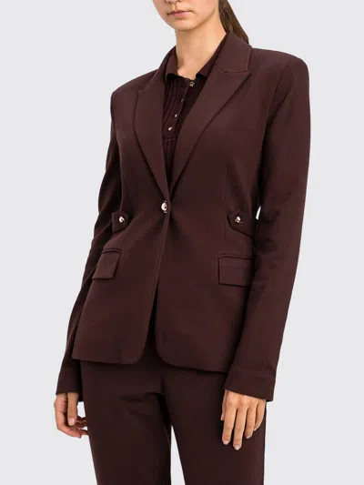 Actitude Twinset Jacket Woman Color Brown In Pink