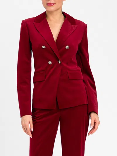 Actitude Twinset Jacket Woman Color Burgundy In Red