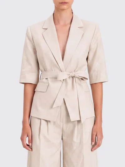 Actitude Twinset Jacket Woman In Brown