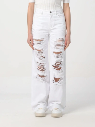 Actitude Twinset Jeans  Woman Colour White