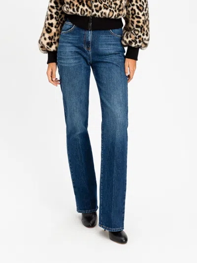 Actitude Twinset Jeans Woman Color Denim In Blue