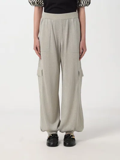 Actitude Twinset Pants  Woman Color Platinum
