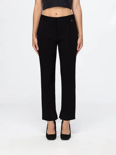 Actitude Twinset Pants Woman In Black