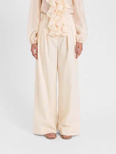 Actitude Twinset Pants Woman In Brown