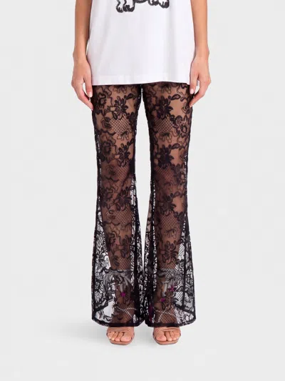 Actitude Twinset Pants Woman In Black