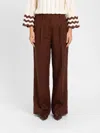Actitude Twinset Pants Woman In Brown