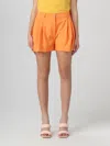 Actitude Twinset Short  Woman Color Orange In Orange