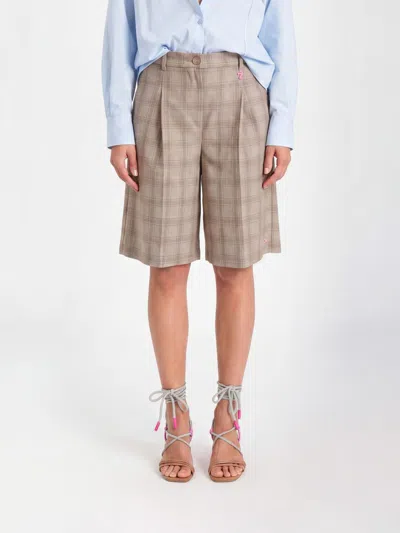 Actitude Twinset Shorts Woman In Multi