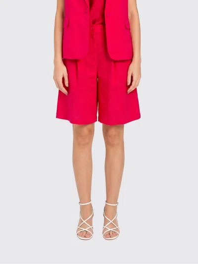 Actitude Twinset Shorts Woman In Red