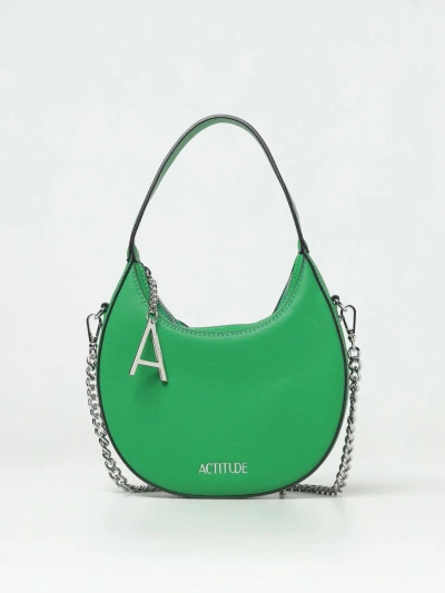 Actitude Twinset Shoulder Bag  Woman Colour Green
