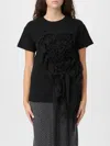 Actitude Twinset T-shirt  Woman Color Black In Schwarz