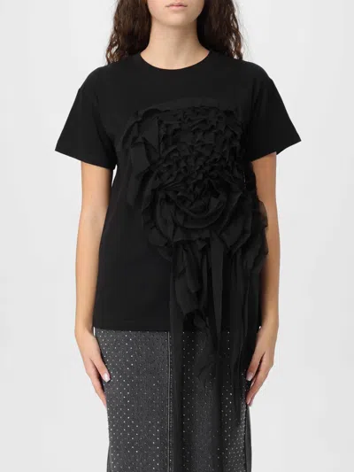 Actitude Twinset T-shirt  Woman Color Black In Schwarz