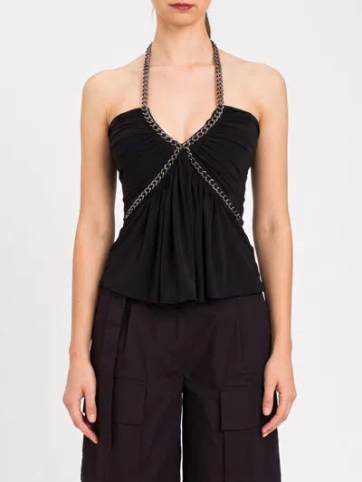Actitude Twinset Top Woman In Black