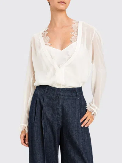 Actitude Twinset Top Woman Color White