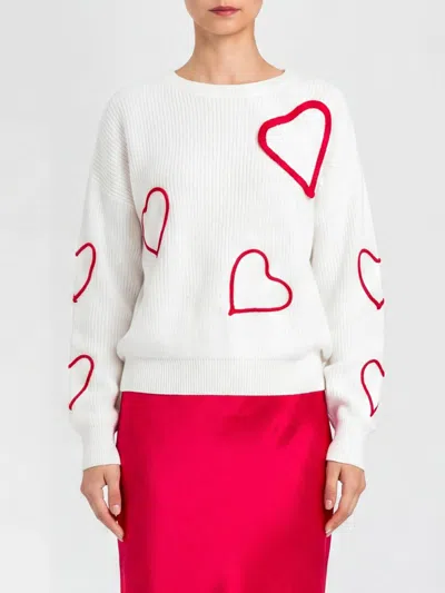 Actitude Twinset Top Woman In White
