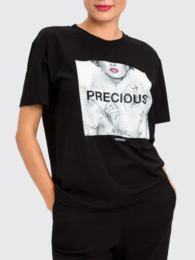 Actitude Twinset T-shirt Woman Color Black