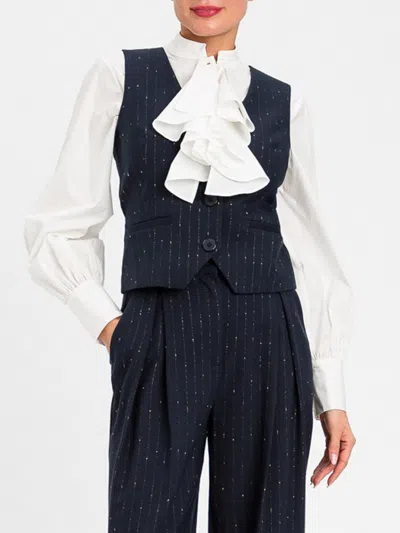 Actitude Twinset Waistcoat Woman Color Blue
