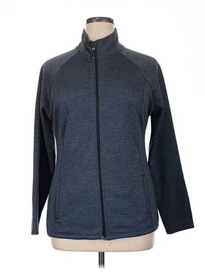 Pre-owned Activ8 Track Jacket In Blue