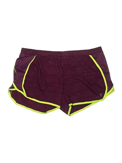 Pre-owned Active Athletic Shorts In Purple