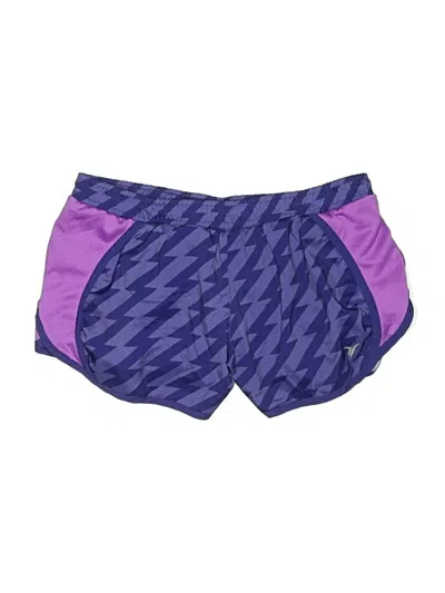 Pre-owned Active Athletic Shorts In Purple