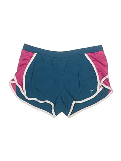 Pre-owned Active Athletic Shorts In Teal