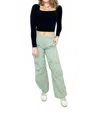Active Basic Cargo Pants In Green In Green