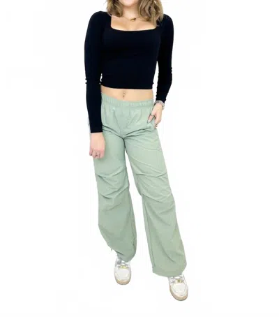Active Basic Cargo Pants In Green