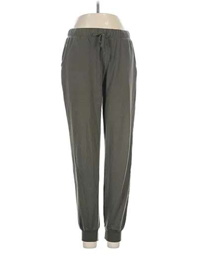 Pre-owned Active Basic Casual Pants In Green
