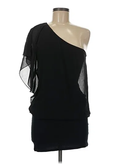 Pre-owned Active Basic Cocktail Dress In Black