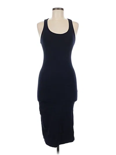 Pre-owned Active Basic Cocktail Dress In Blue