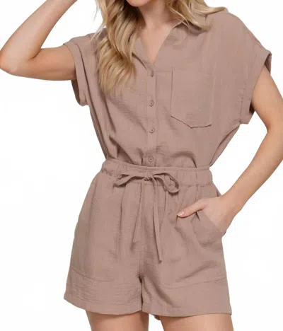Active Basic Dolman Matching Set In Taupe In Multi