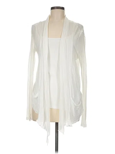 Pre-owned Active Basic Kimono In Ivory
