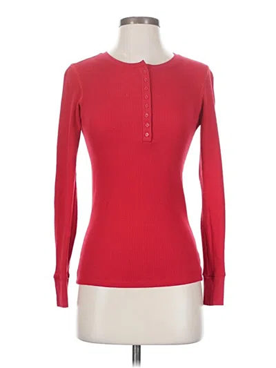 Pre-owned Active Basic Pullover Sweater In Red